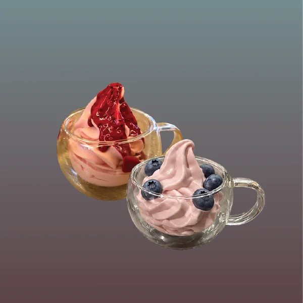 Flavored Yogurt + 1 Topping — Kahve & More