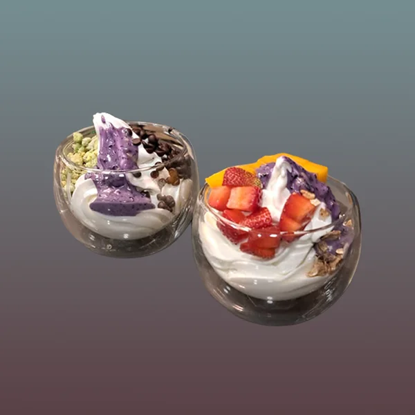 Original Yogurt + 4 Toppings — Kahve & More