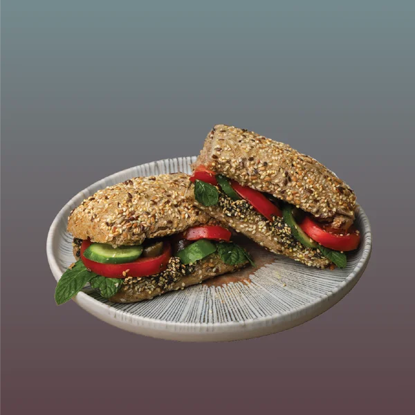 Thyme & Vegetable Ciabatta — Kahve & More