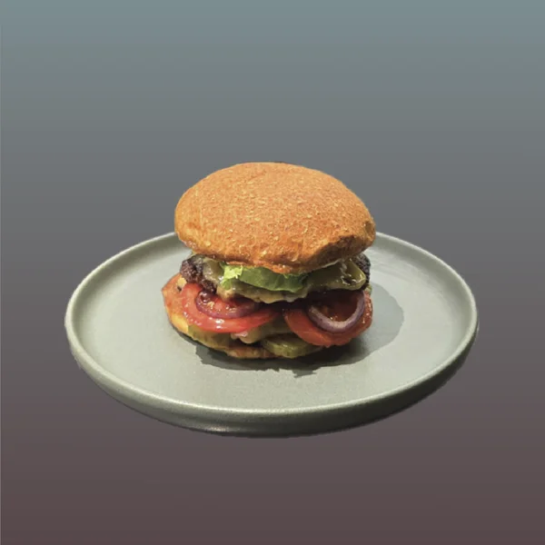 Gourmet Cheese Burger — Kahve & More