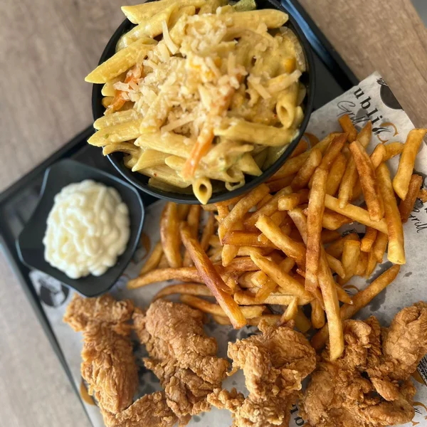 Crispy N' Pasta — Public Grill