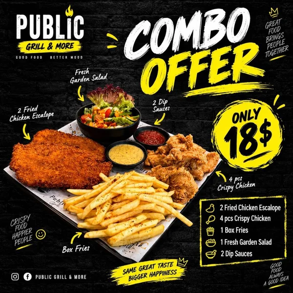 Offer 1 — Public Grill