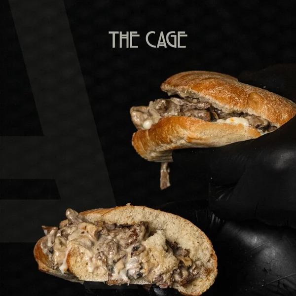 swiss mushroom Baguette