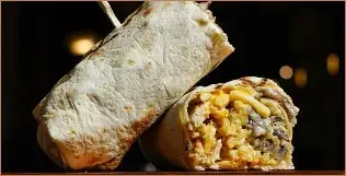 Chicken Mushroom Wrap