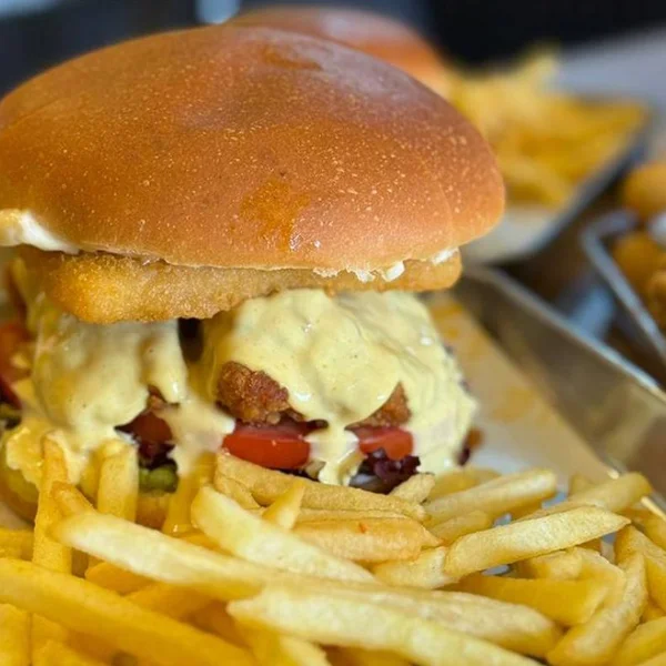 Chicken Mozzarella Burger