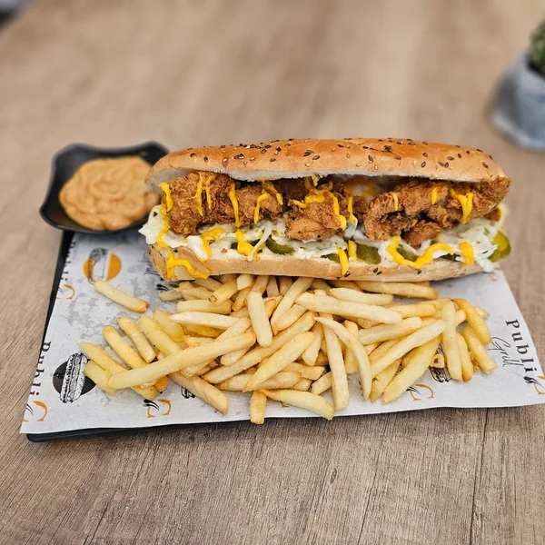 Crazy Crispy Sandwich — Public Grill