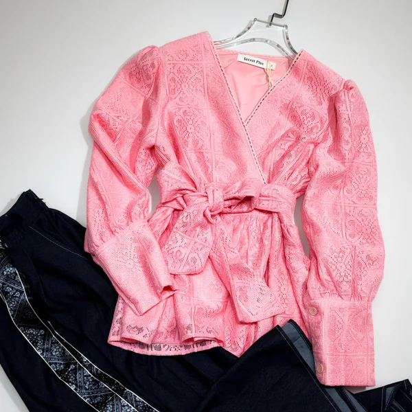 Jeans skirt with jacket