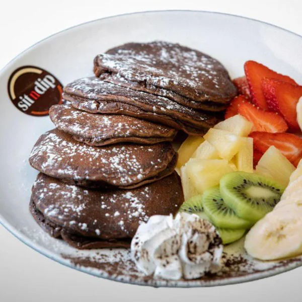 Choco Fruits Pancakes