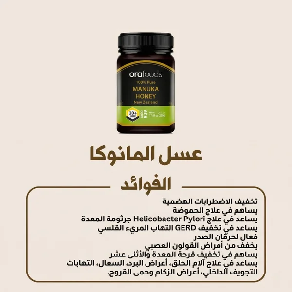 Manoka honey 20+