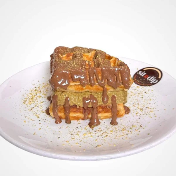 Kunafa Waffle