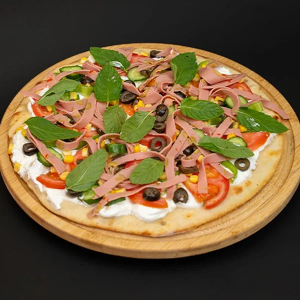 Labneh, Mortadella & Veg