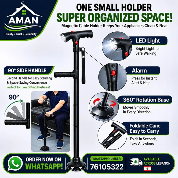 Smart Foldable Cane