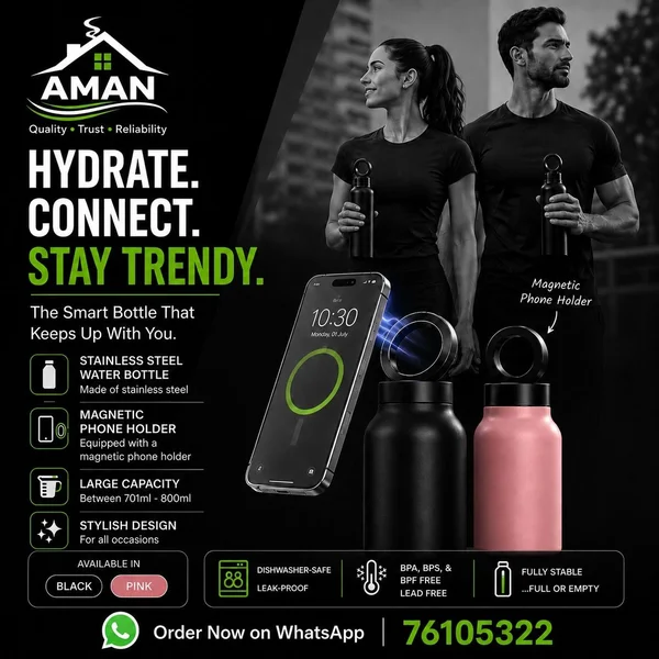 Smart Bottle/Stand-Stainless