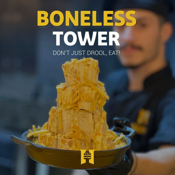 boneless tower