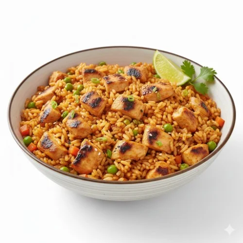 Bokkeumbap chicken fried rice