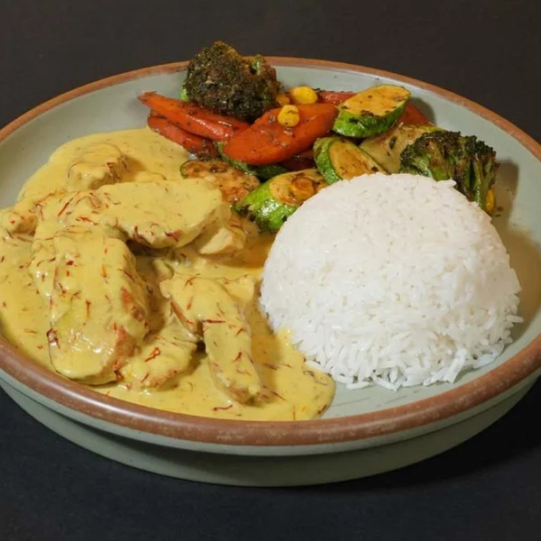 Saffron Chicken Platter