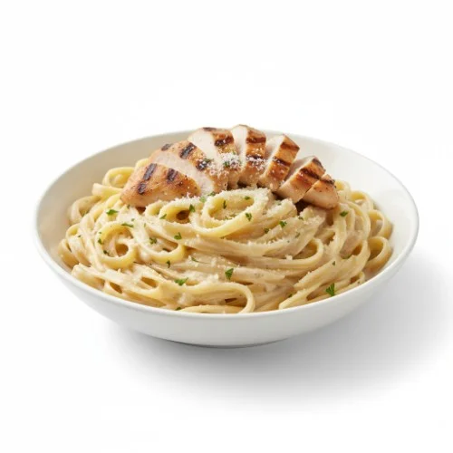 Fettuccine Alfredo w/ chicken